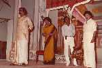 With Spadikam George 1981
